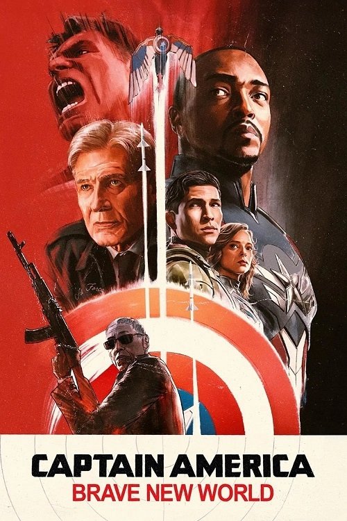 Free Captain America - Brave New World (2025) (Hindi + English) Dual Audio MCU Movie HDRip